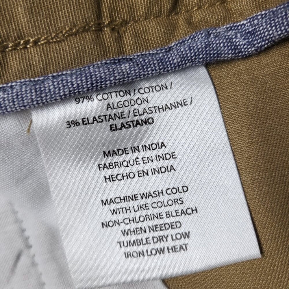 Oneill Chino Shorts Mens 36 (Actual 38" Waist)  Standard Fit 38 X 10 Tan - Picture 3 of 11